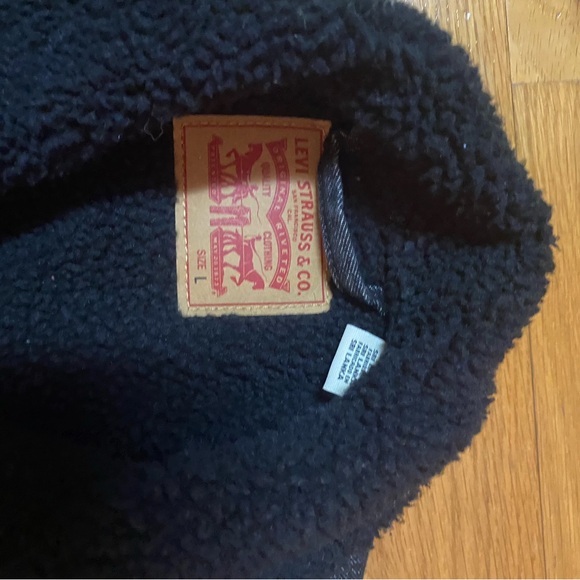 Levi’s Sherpa black corduroy jacket - Picture 3 of 6